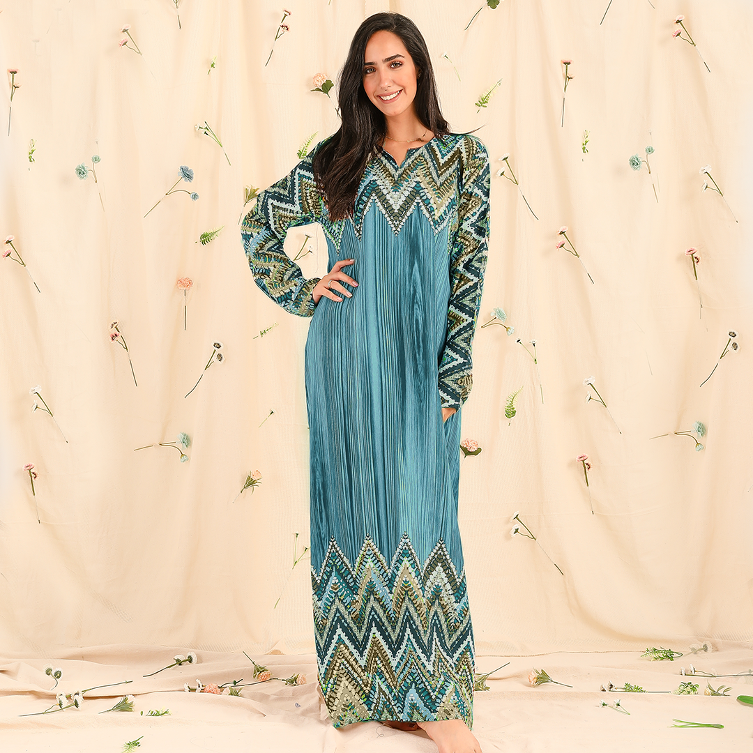 قميص بكم 24 فسكوز مشجر