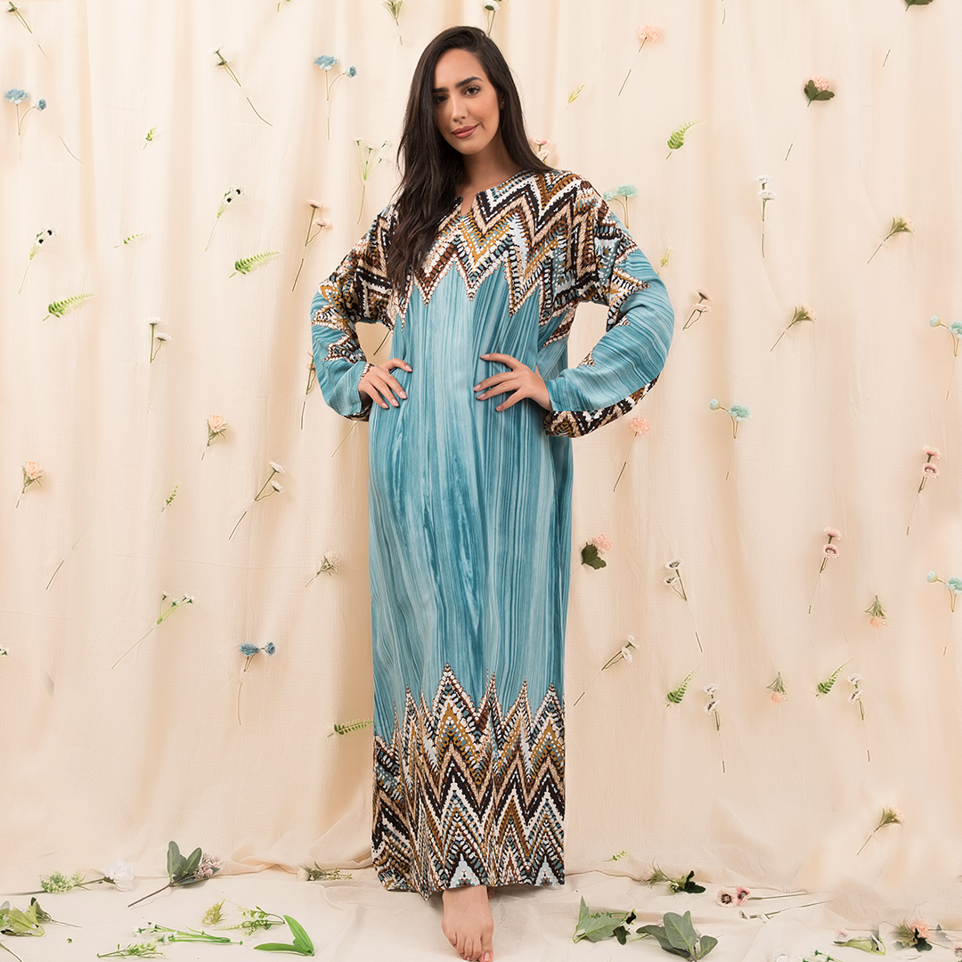 قميص بكم 24 فسكوز مشجر