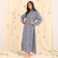 Shirt sleeves 26, viscose, floral 