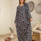 Viscose shirt with floral sleeves 48