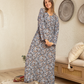 Viscose shirt with floral sleeves 48