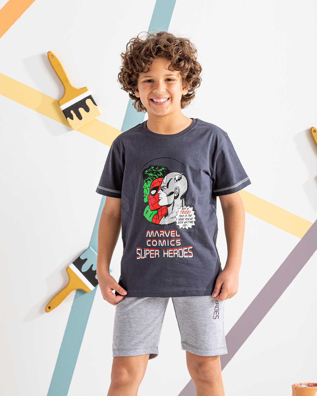 Super Heroes بيجامه اولادي