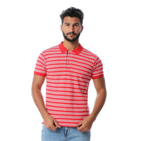 2s striped polo shirt