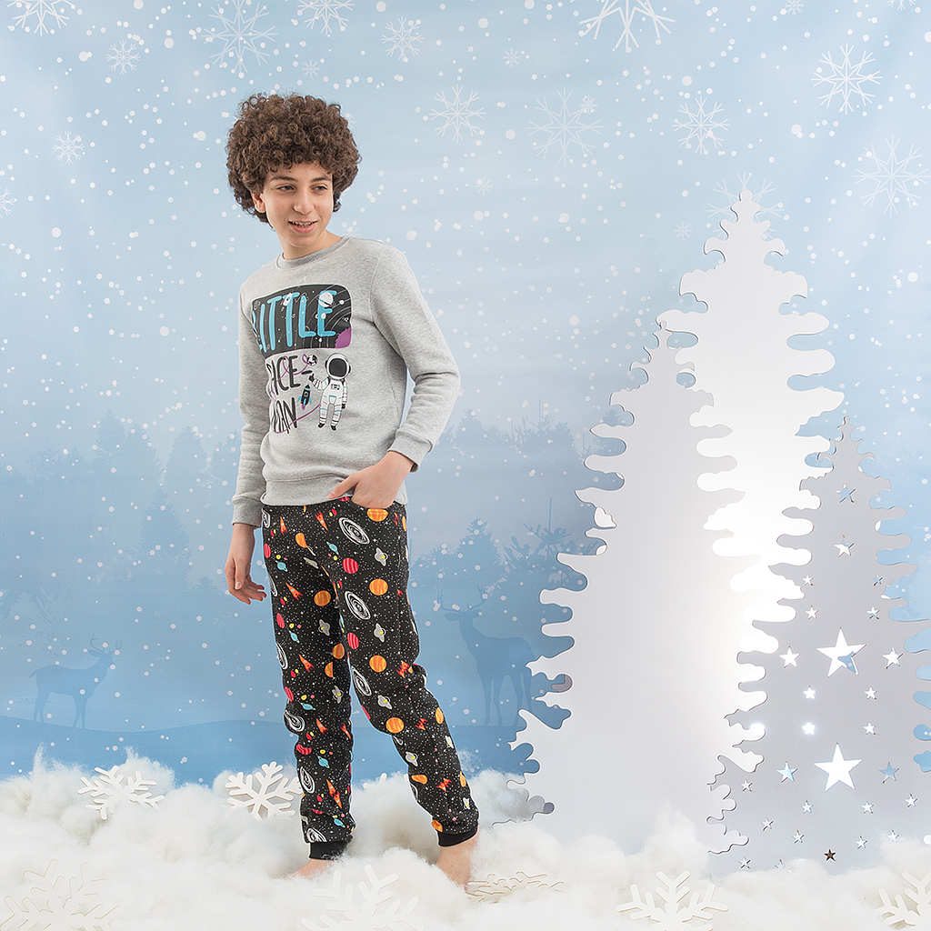 space My children's pajamas