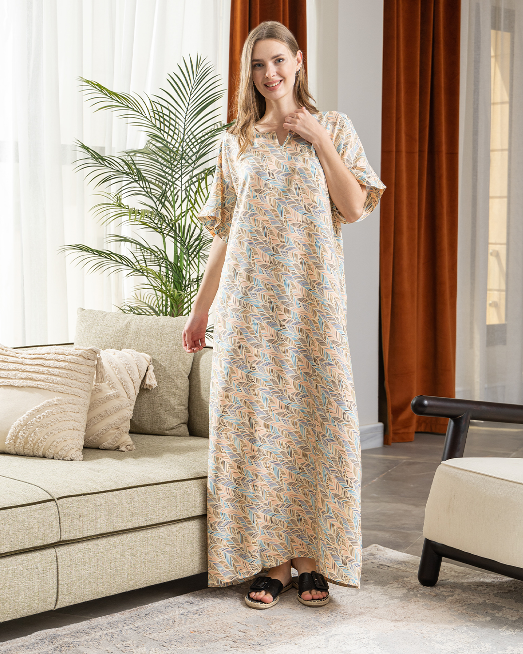 Viscose shirt, half sleeve 105