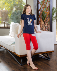 LOONEY TUNES بيجامه بناتي بنتاكور