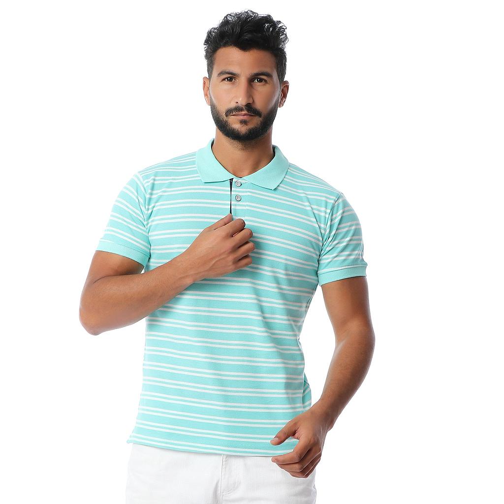 2s تي شيرت بولو مقلم - 2segypt