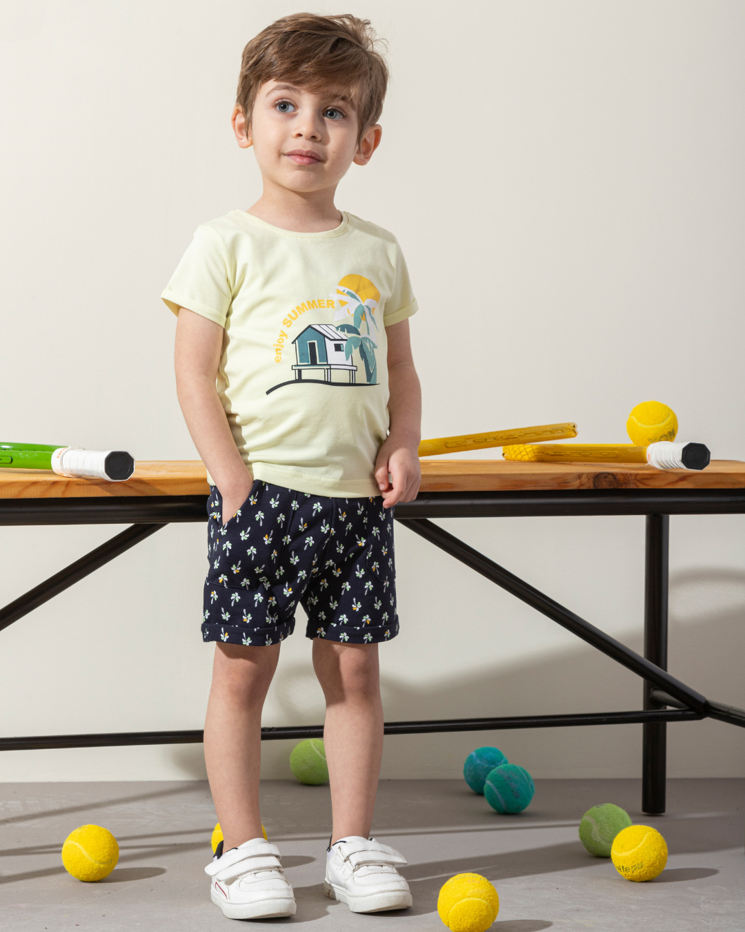 Summer my children's pajamas