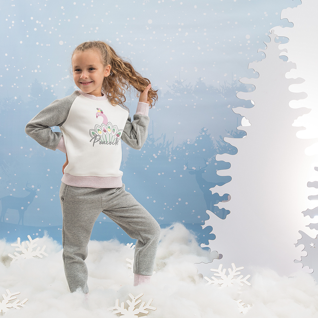 peacock Girls' pajamas, Peacock