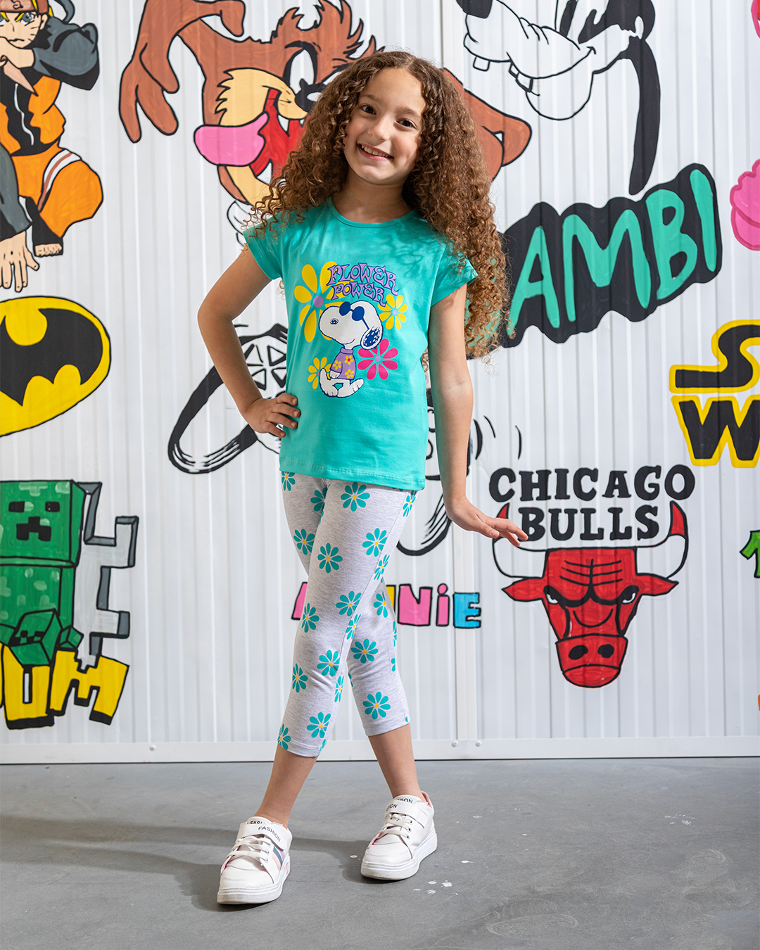 MARVY FLOWER snoopy بيجامه بناتي