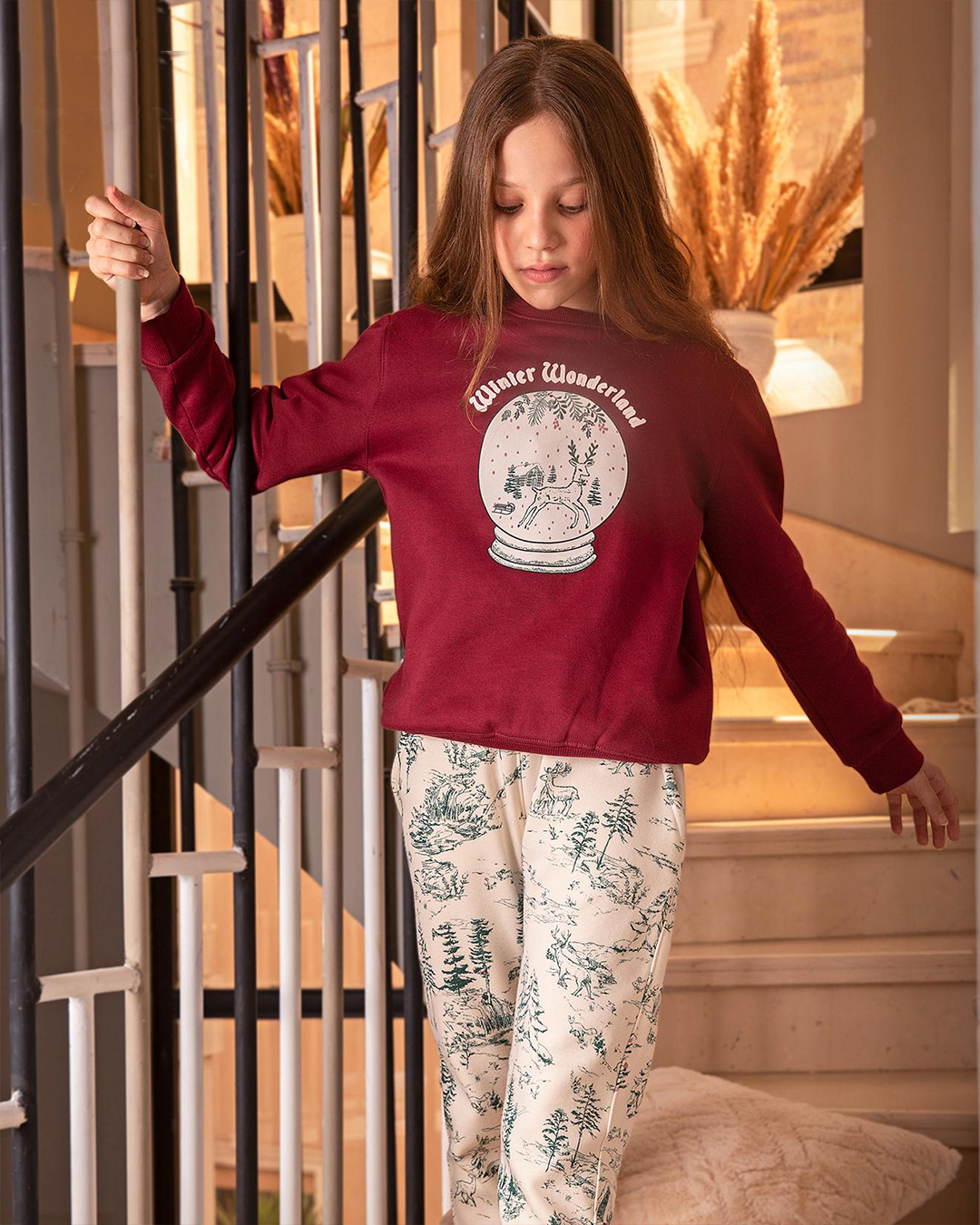 WINTER بيجامه بناتي