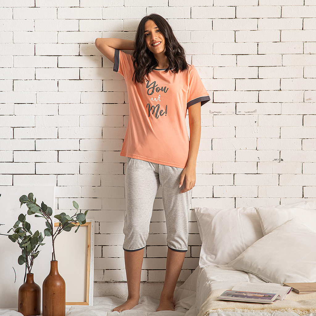 YOU AND MEPentacor half sleeve pajamas