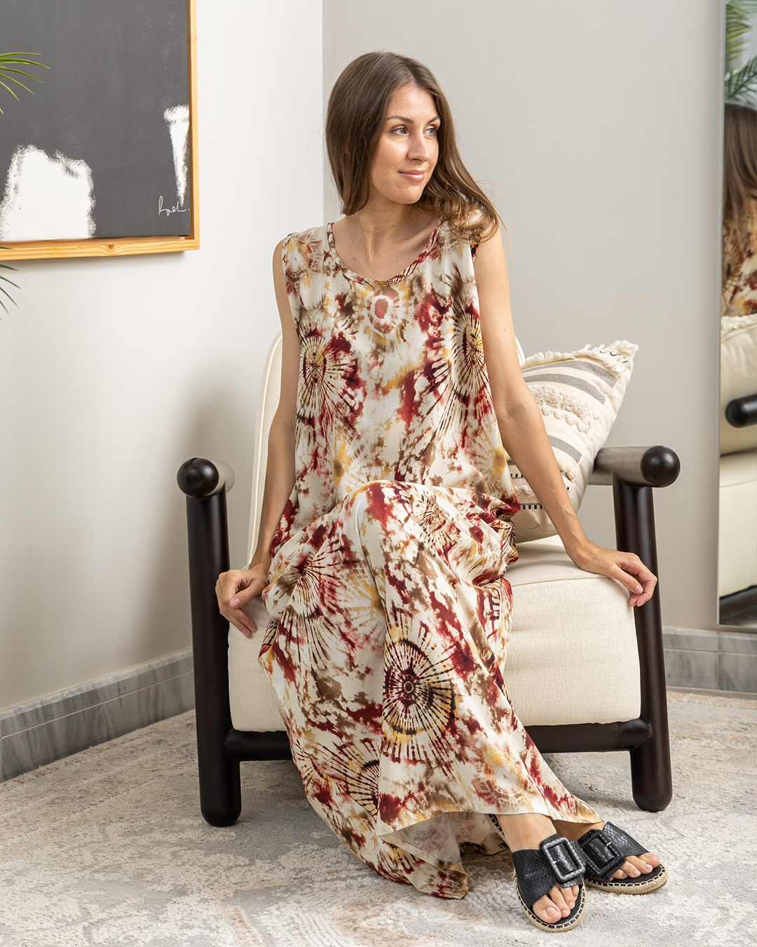 قميص فسكوز كت طويل 27