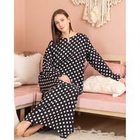 قميص فسكوز مشجر بكم 36