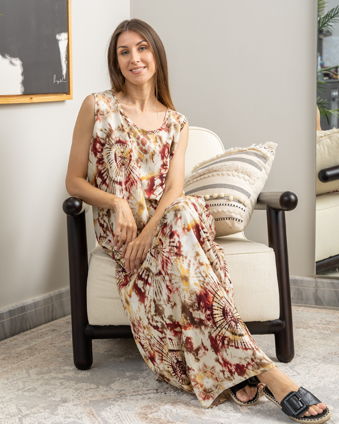 قميص فسكوز كت طويل 27