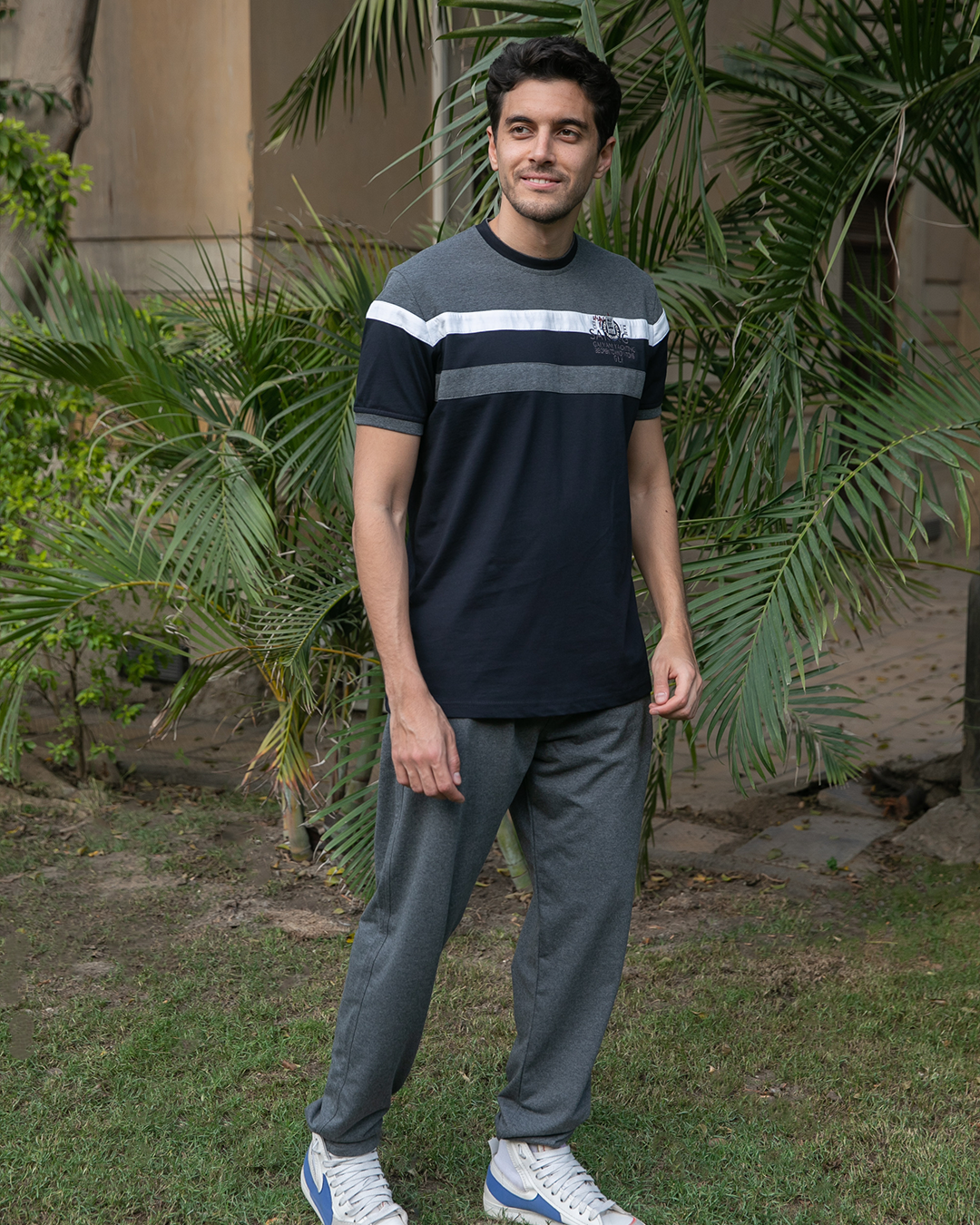 GLV بيجامه رجالي راوند