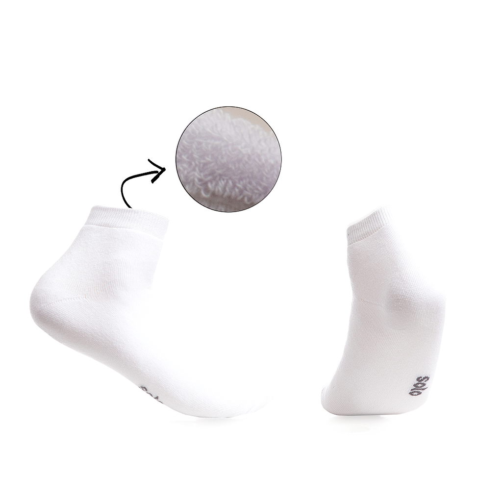 Women Solo Half Socket Socks Full Towel