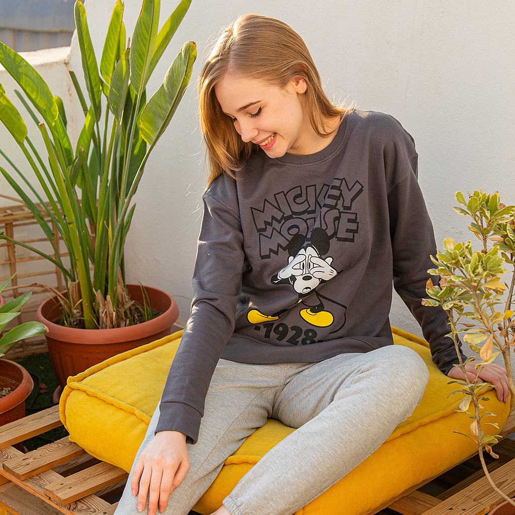MICKEY MOUSE Sweatshirt with sleeves
