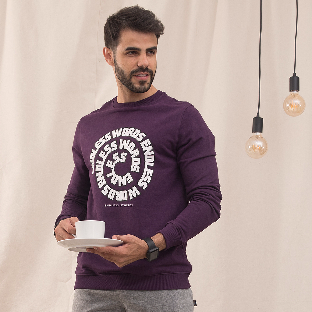 Endless words سويت شيرت