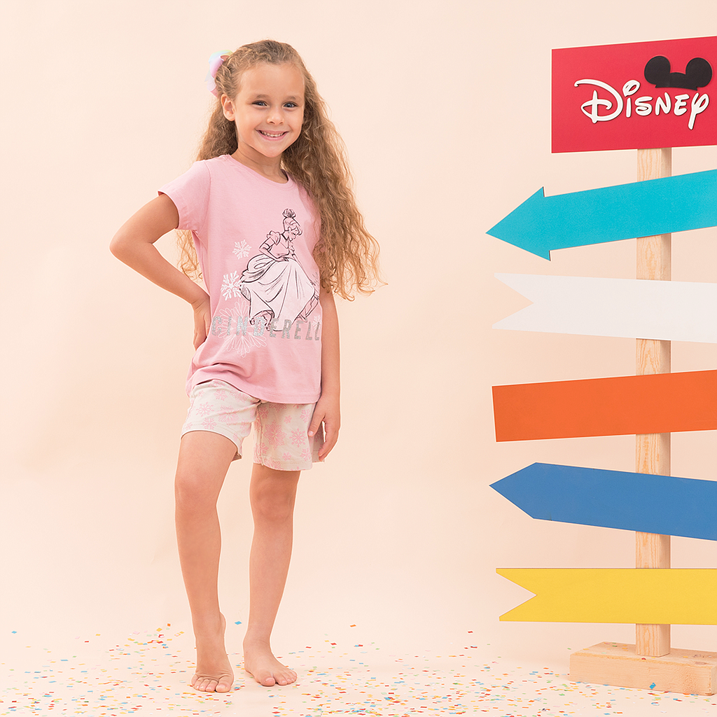 DS girls' Cinderella pajamas