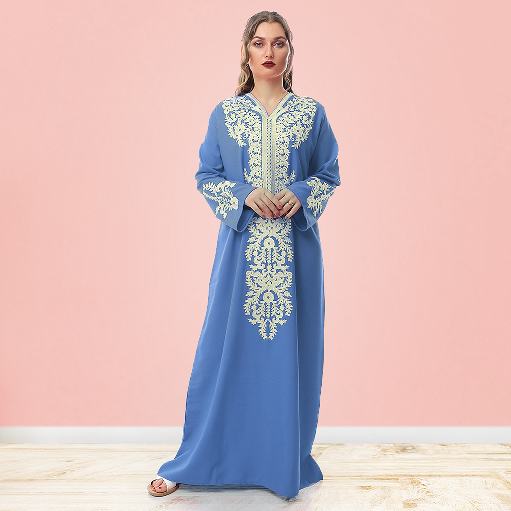 عباية كتان سنبلة طويله - 2segypt