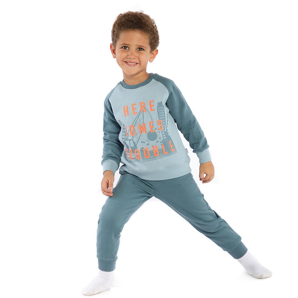 here comes my boys pajamas 