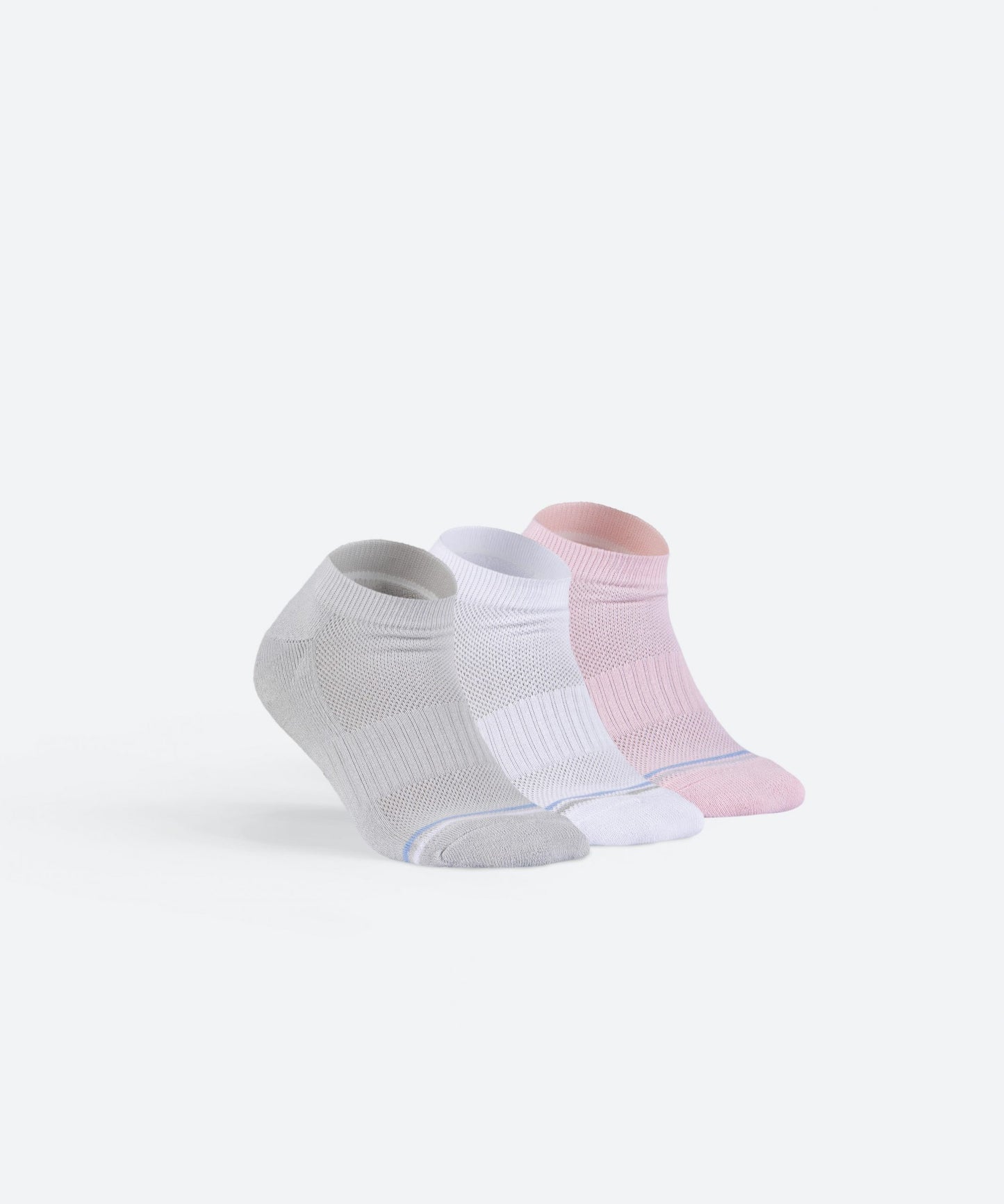 ANNA Women's Socks Pack of 3 Half Towel Embossed