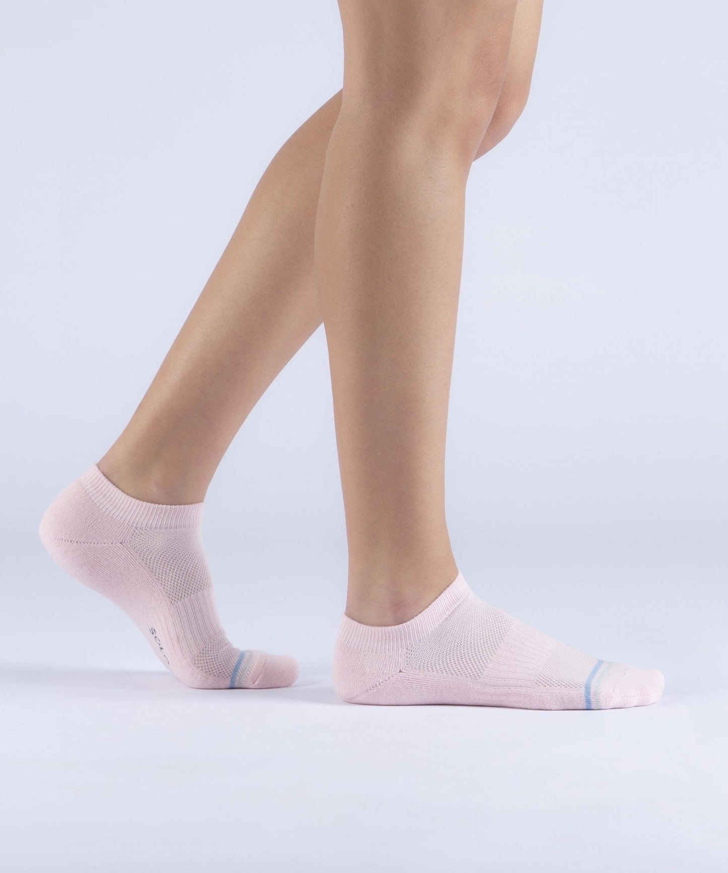 ANNA Women's Socks Pack of 3 Half Towel Embossed