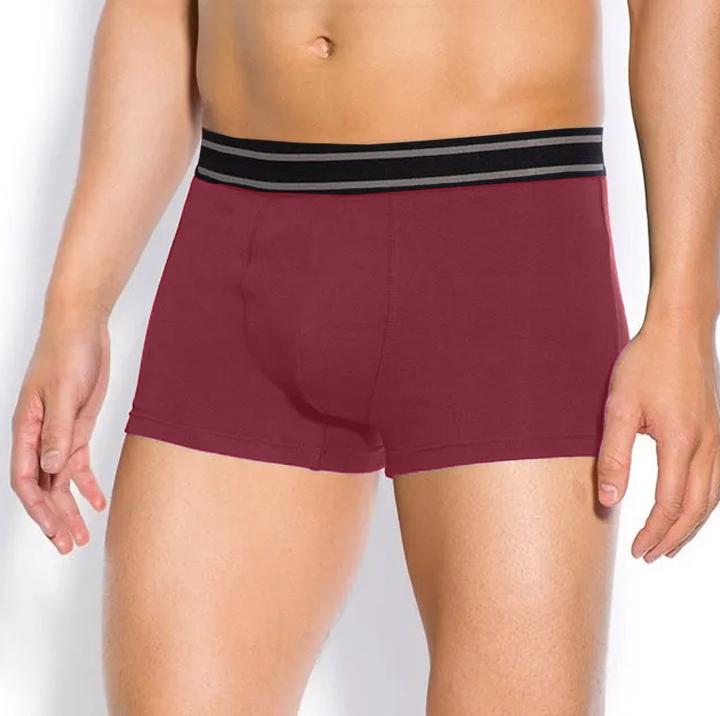 بوكسر رجالي سادة الوان