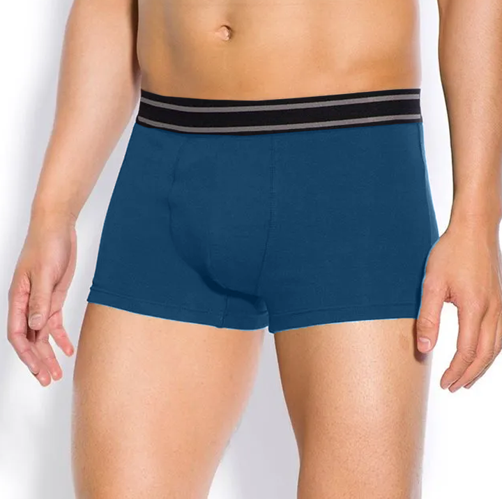 بوكسر رجالي سادة الوان