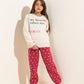 pink & blue pajamas for girls