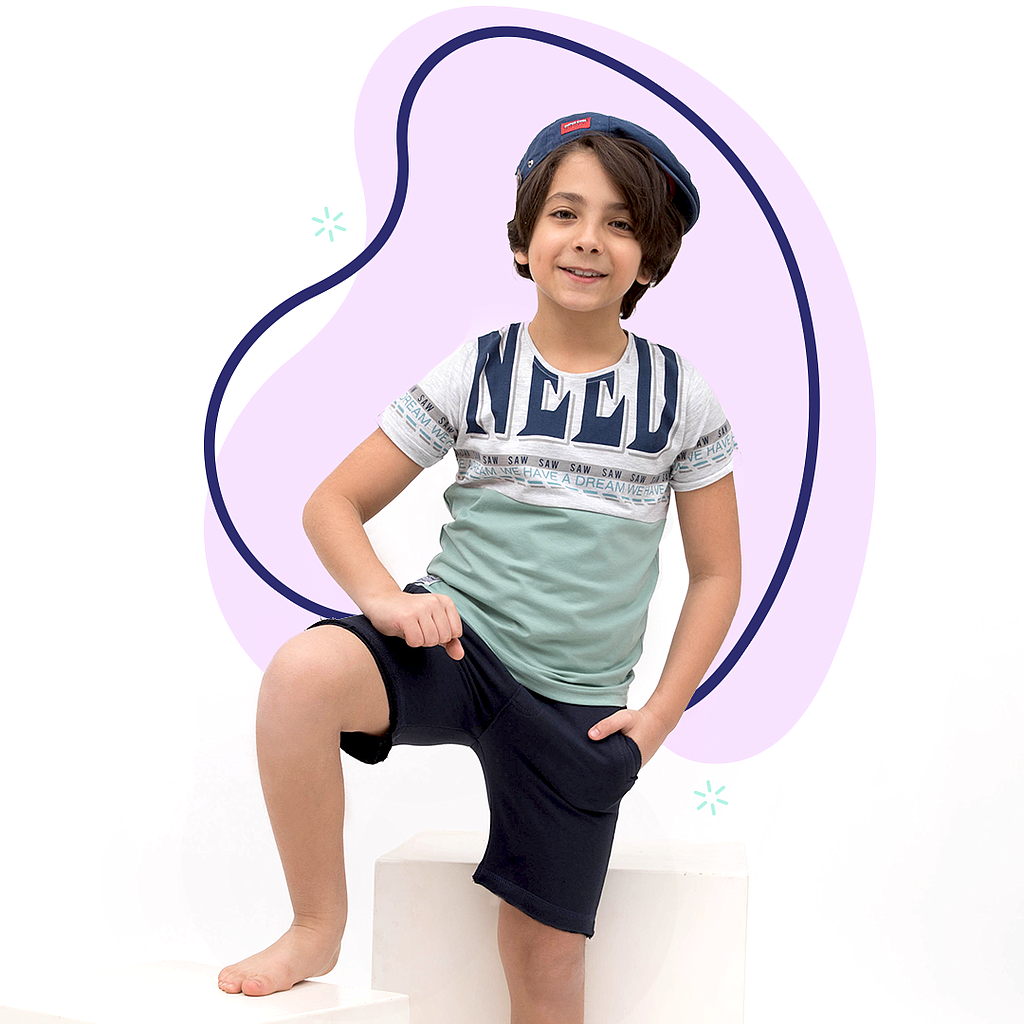 NEED بيجاما اولادي شورت