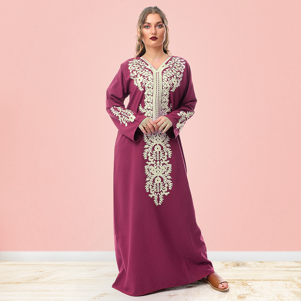 عباية كتان سنبلة طويله - 2segypt