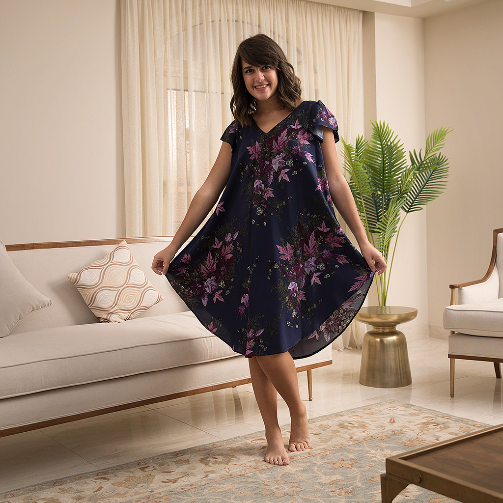 قميص فسكوز 19 قصير