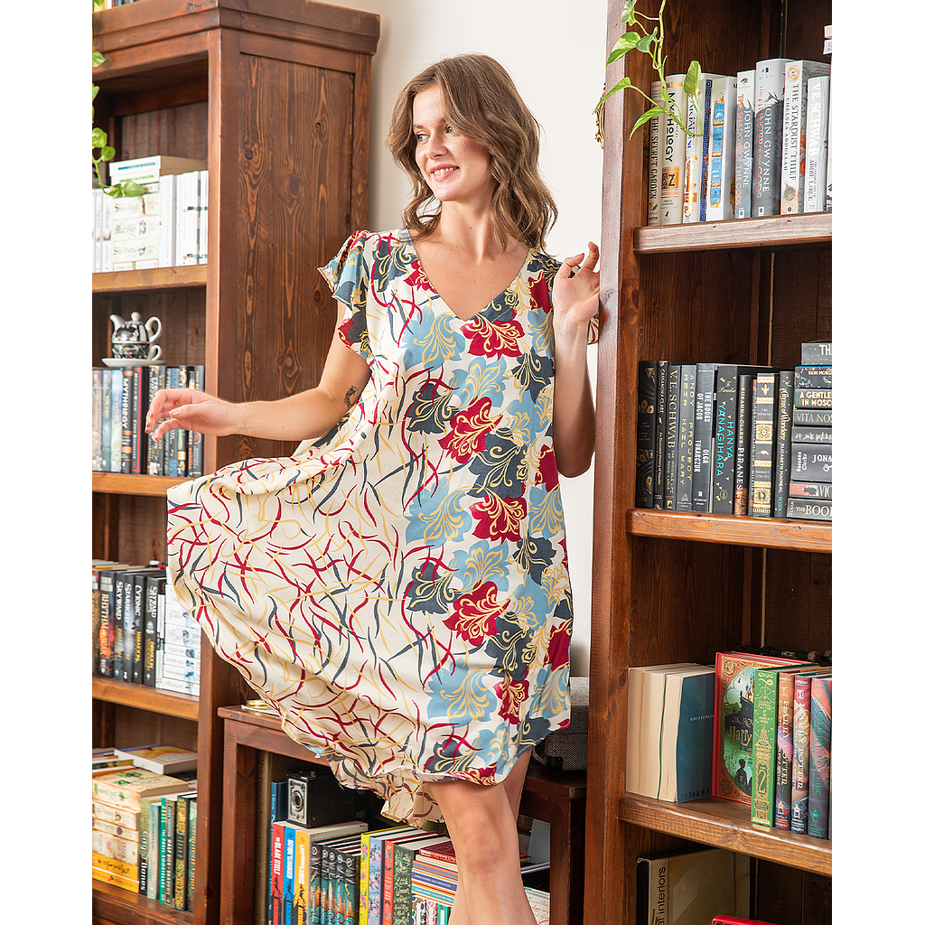 قميص فسكوز قصير 76