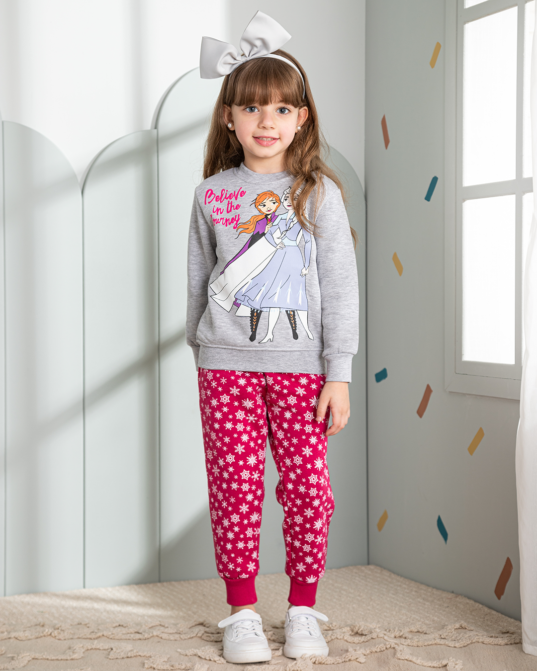 Belive in Journeyبيجاما بناتي ديزني ميلتون فروذن & ايلسا