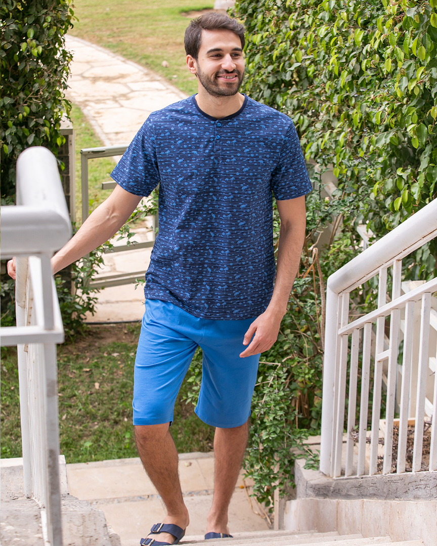 Printed men's pajamas