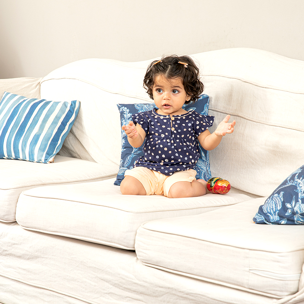 Girls' printed pajamas and shorts