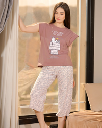 DREAMER STORIES بيجامه حريمي كت  و بنتاكور