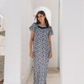 Women's viscose printed galabia