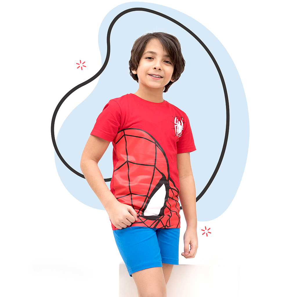 DS-spider Man - بيجاما أولادي سبايدر مان