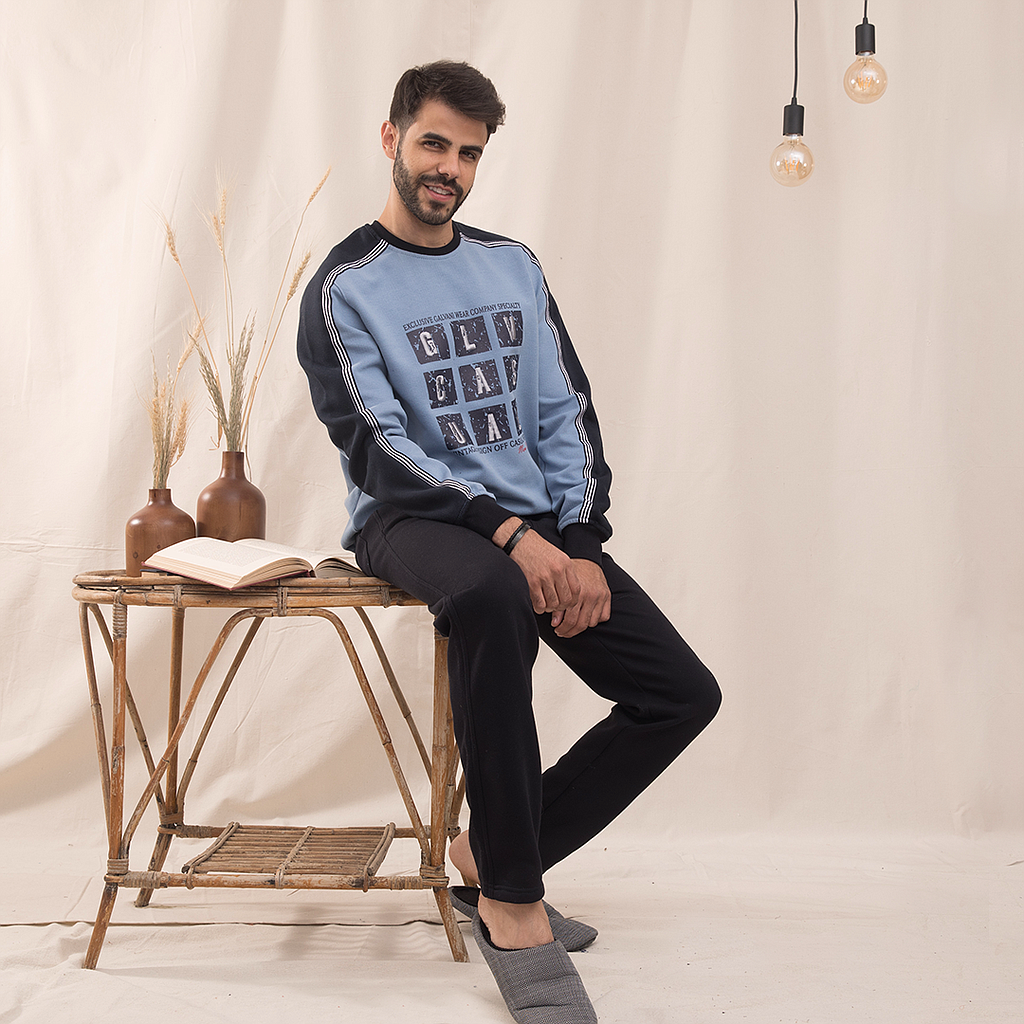 GLVCASUAL Men's pajamas with shoulder straps