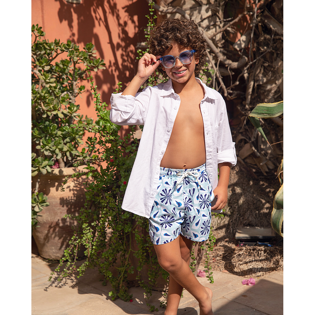 Printed baby swimsuit