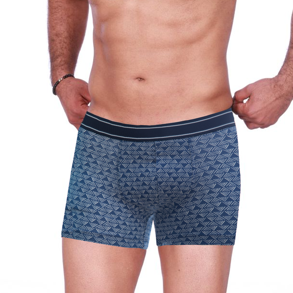 Men's boxers with triangles