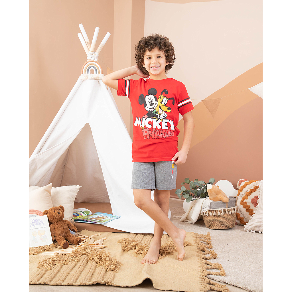 MICKEY FRIENDS بيجاما اولادي شورت