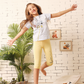 Sweet flamingo girls' pajamas 