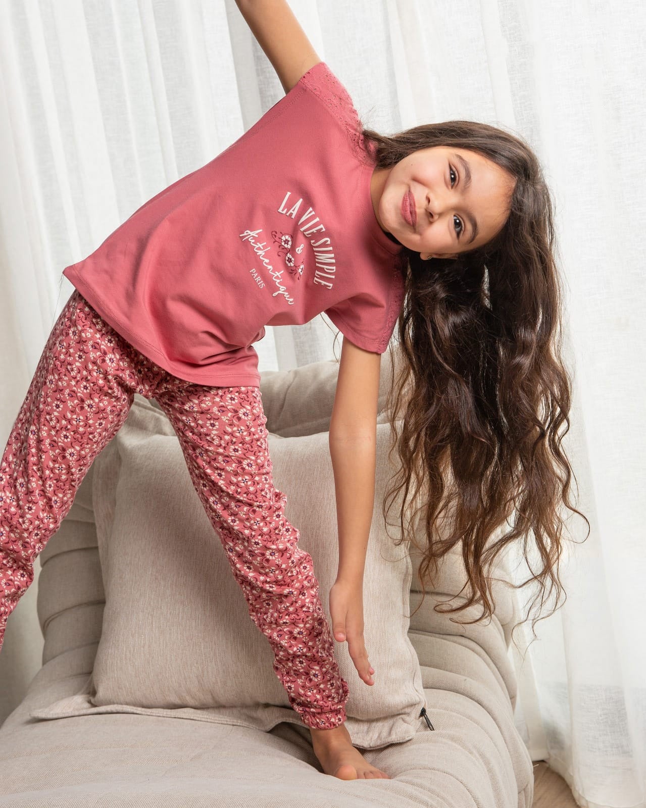 LA VIE SIMPLE بيجامه بناتي