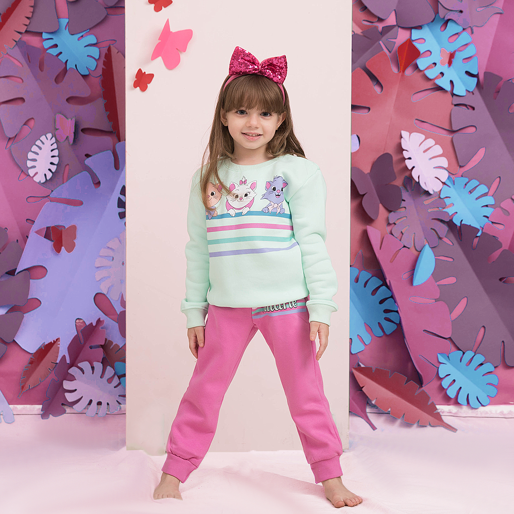 Marie girls' cat pajamas