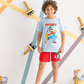 Goofy pajama shorts for boys