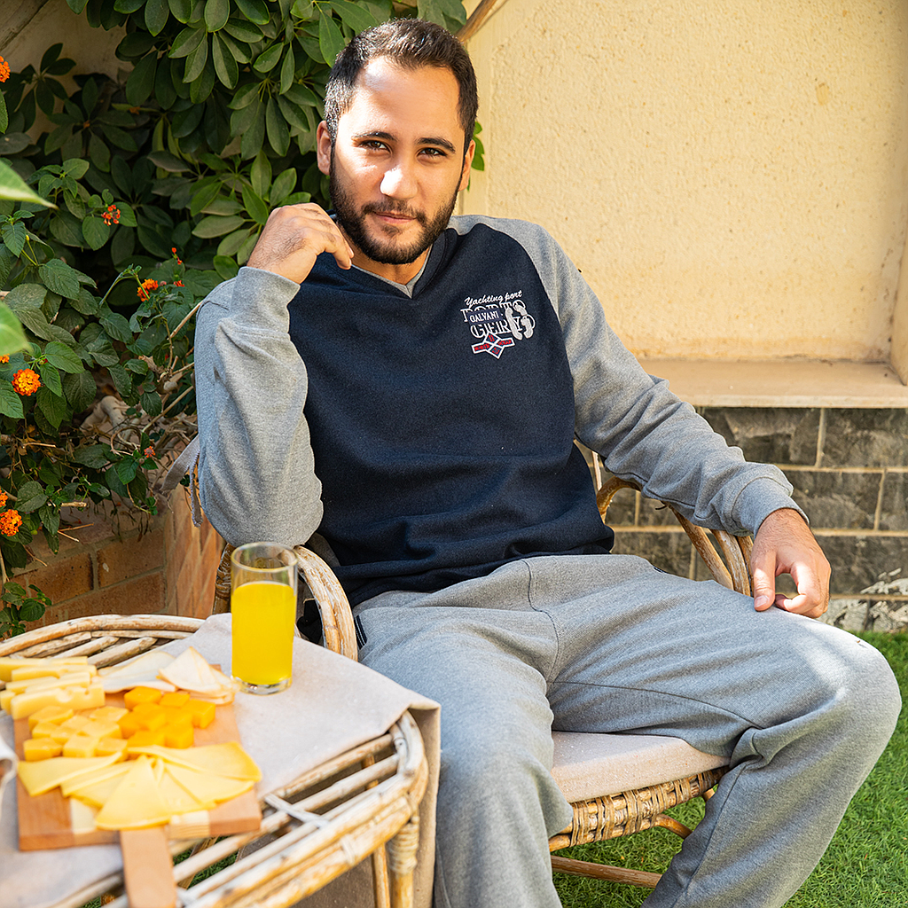 Men's tring, rhubarb, men's 